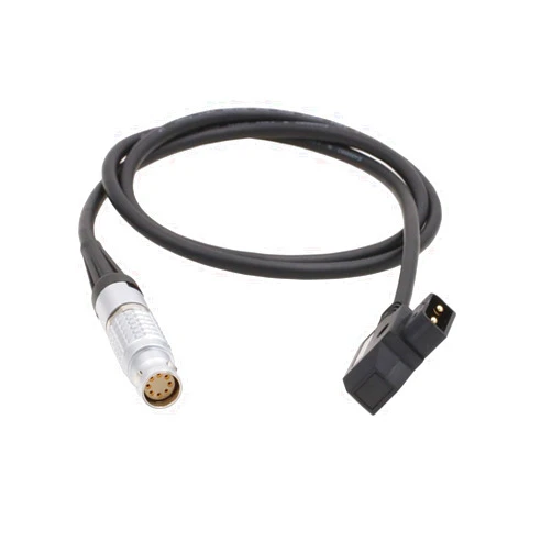 HangTon Power Cable D-tap P-tap to Female 8 Pin for ARRI Alexa 35, Alexa Mini, Amira, Alexa Mini LF Camera V-Mount Battery 50cm High Flex
