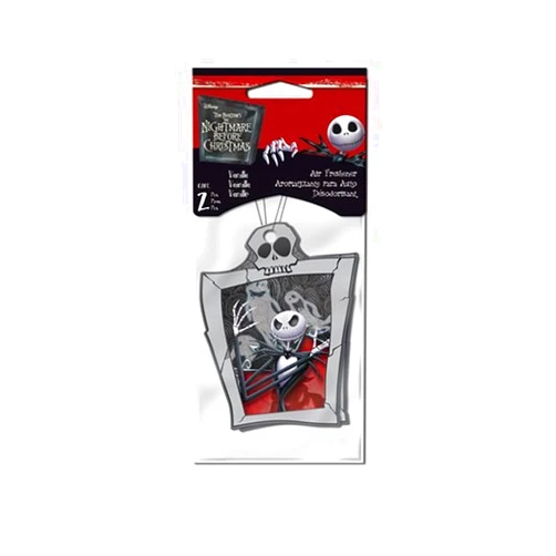 Platicolor Plasticolor 005578R01 Disney Nightmare Before Christmas Jack Skellington Car Air Freshener - 2 Pack