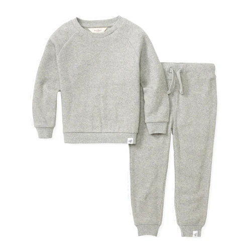 Burt's Bees Baby baby-boys Shirt and Pant Set, Top & Bottom Outfit Bundle, 100% Organic Cotton