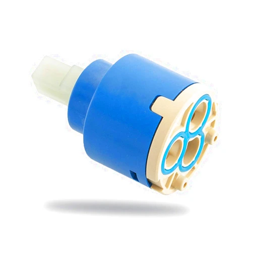 XUCHUAN Diameter 35mm Ceramic Faucet Cartridge Replacement for Single Handle Kitchen Basin Shower Faucet Part, Ceramic Faucet Valve