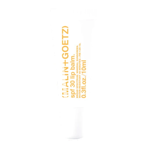 MALIN+GOETZ Malin + Goetz SPF 30 Lip Balm, 0.3fl oz, 10ml – Water Resistant Lip Moisturizer, SPF Lip Balm, Sun Protection Lip Care Products, Sunscreen for Lips, Lip Treatment