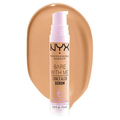 NYX PROFESSIONAL MAKEUP Bare With Me Concealer Serum, Concealer Makeup For Up To 24Hr Hydration - Medium