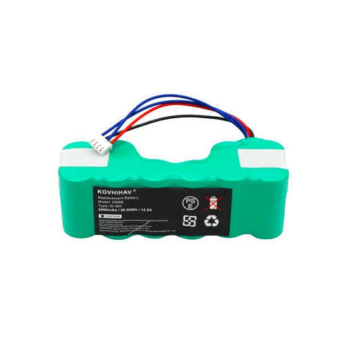 CS BATTERY 12.0V Replacement Battery for Ecovacs DM88 Sweeper DD35 DG716 DG710 DE33 DE35 Ozmo DD46.11 OZMO 901,Deebot 900 Deebot 901 10001568 DD4G DD3G 3000mAh