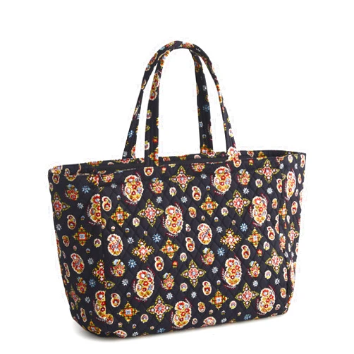 Vera Bradley womens Premium Cotton Knollton Travel Tote Bag