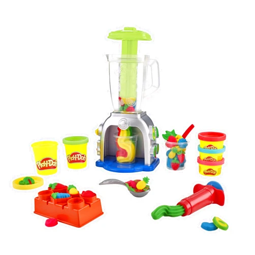 Play-Doh Swirlin' Smoothies Toy Blender Playset, Play Kitchen Appliances, Kids Arts and Crafts Toys for 3 Year Old Girls and Boys and Up