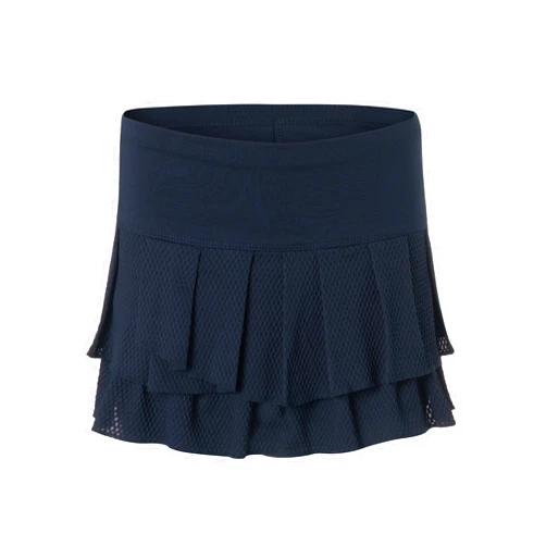 Lucky In Love Wavy Pleat Tier Skort