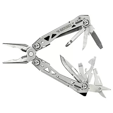 Gerber Gear 30-001364N Suspension-NXT Needle Nose Pliers Multitool with Pocket Clip, Steel (Other-Multi)