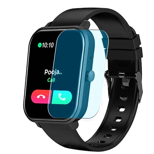 Puccy 3 Pack Anti Blue Light Screen Protector, compatible with Ptron Force X11 Smartwatch Smart Watch TPU Film Guard （ Not Tempered Glass Protectors ）