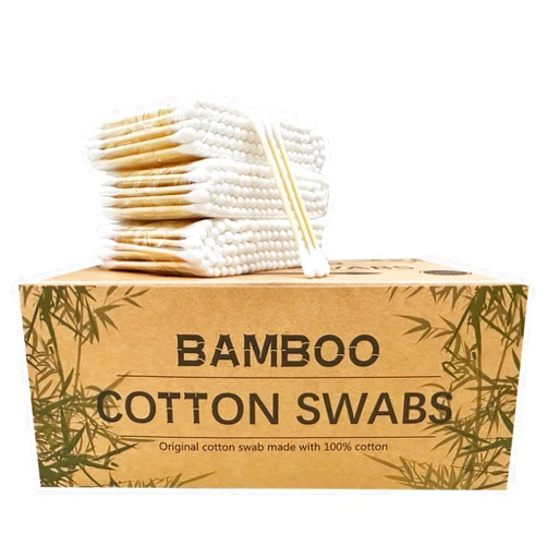 Quanzhou Chenchenchen E-Commerce Co.,Ltd Bamboo Cotton Swabs, Wooden Cotton Swabs 1200pcs
