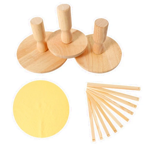 Lovemine 3pcs/Set Pottery Molds 6.5
