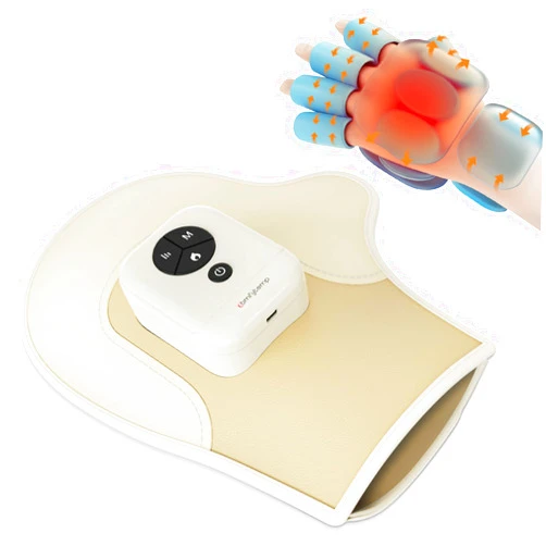 Comfytemp Hand Massager with Heat and Compression, Birthday Gifts for Mom Women Wife Her, for Arthritis and Carpal Tunnel, Portable Cordless Wrist Massager for Hand Pain Relief