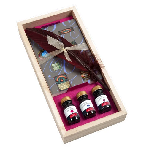 Herbin Jacques Herbin elban vintage wood coffret pen hb27804