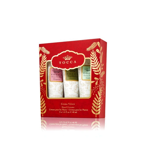 Tocca Holiday Crema Veloce Hand Cream Set - 3 x 1.5 oz
