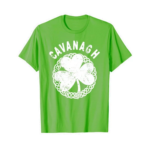 Zum2 Cavanagh Family Name Gifts Celtic Theme - Cavanagh Irish Family Name T-Shirt