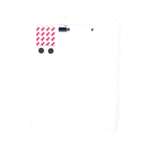 BGJRBY Dry Erase Board, 14 x 11 inches Magnetic Whiteboard, Includes a Black Dry Erase Marker, 2 Magnets