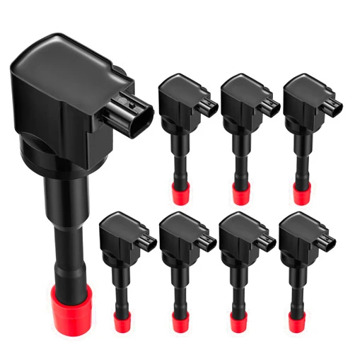 SYKRSS Set of 8 Ignition Coil UF374 Compatible with 2003 2004 2005 2006 2007 2008 2009 2010 2011 Honda Civic 1.3L l4 2003-2011 Replacement for C1408 30521PWA003 30521PWAS01 E404 UF-374 GN10248