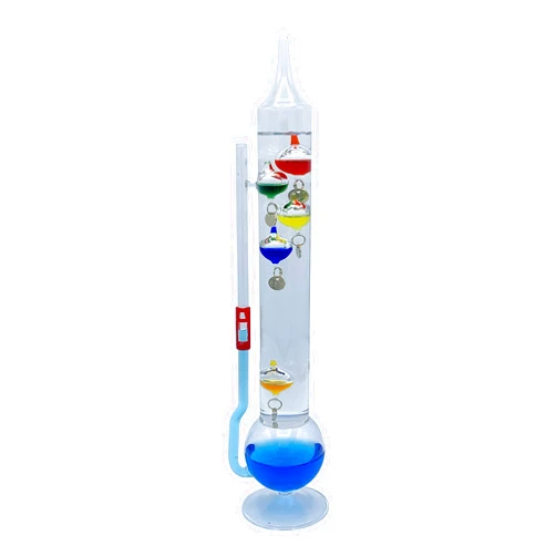 Glassic Gifts® Galileo Thermometer/Goethe Ball Barometer Combo Unit