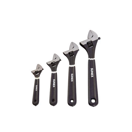 Sunex Tools Sunex 9618A 4Pc Adjustable Wrench Set, 6