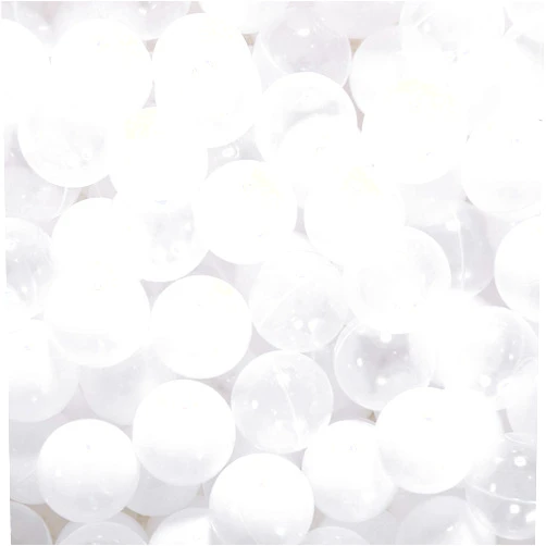 STARBOLO Ball Pit Balls Phthalate Free BPA Free Non-Toxic Crush Proof Play Balls for Toddlers Kids Pool Playhouse (100 Balls-White/Transparent) …