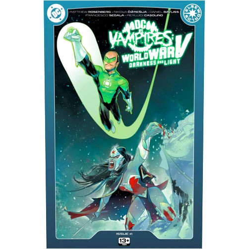 By Matthew Rosenberg (Author), Nikola Cizmesija (Artist), Daniel Bayliss (Artist) & 0 more Format: Kindle Edition DC vs. Vampires: World War V - Darkness and Light (2025-) #1 (DC vs Vampires: World War V (2024-))