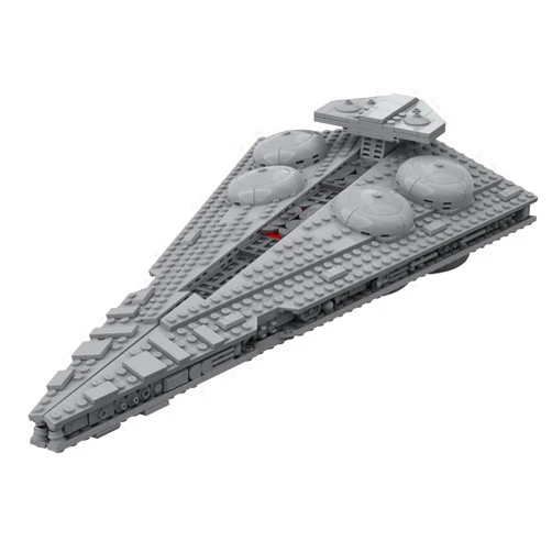WANZ Interdictor-class Star-Destroyer Building Blocks Set, 922PCS Space Wars Series Star Ship Models for Adults to Build, MOC-108178 DIY Spaceship Building Kit for Kids, Compatible with Lego Star Wars