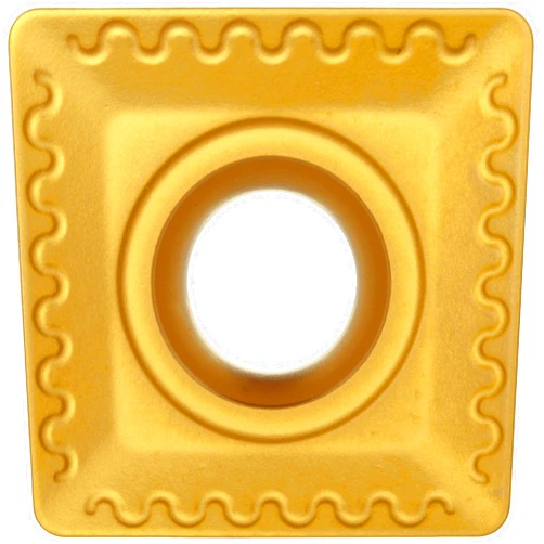 Sandvik Coromant Coated Carbide Milling Insert, GC4030 Grade, MTCVD Coated, Square Shape, WH Chip Breaker, 12 Insert Size, 0.125