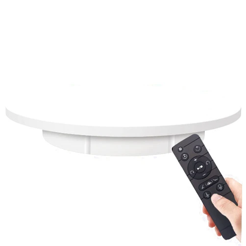 ANUU Motorized Rotating Display Stand, 360 Degree Photography Turntable with Remote Control, 16.5inch / 330Lbs Load,White