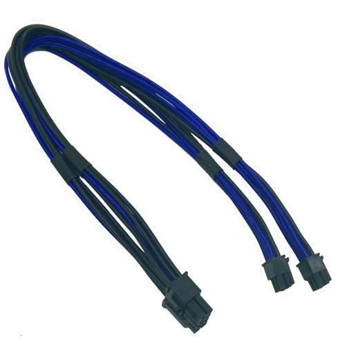 COMeap Dual Mini 6 Pin to 8 Pin PCI Express Video Card Power Adapter Cable for Mac Pro Tower/Power Mac G5 15-inch(38cm)