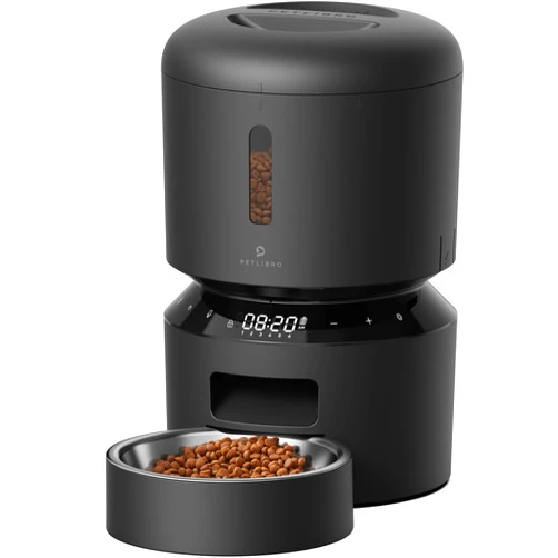 PETLIBRO Automatic Cat Feeder, Automatic Cat Food Dispenser with Freshness Preservation, Timed Cat Feeders for Dry Food, Up to 50 Portions 6 Meals Per Day, Granary Pet Feeder for Cats