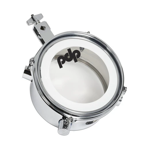 Pacific Drums by DW Mini Timbale, Chrome Plated Steel, 4X8