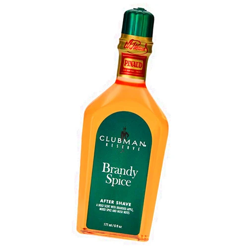 Clubman Reserve Brandy Spice After Shave Lotion – Bold, Masculine Fragrance, Aftershave for Men, 6 oz