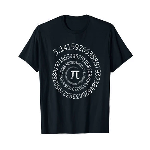 Pi Day Math Gifts &Zoo Pi Day Shirt Spiral Pi Math design for Pi Day 3.14 T-Shirt