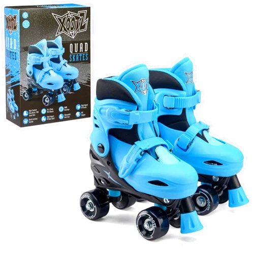 Xootz Kids Quad Skates, Beginner Adjustable Roller Skates Boys