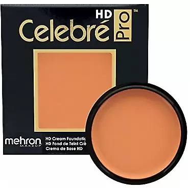 Mehron Makeup Celebre Pro-HD Cream Face & Body Makeup (.9 oz) (Light Beige Blush)