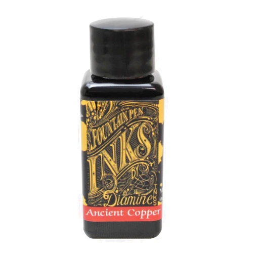 Diamine 30 ml Bottle Fountain Pen Ink, Ancient Copper by Diamine