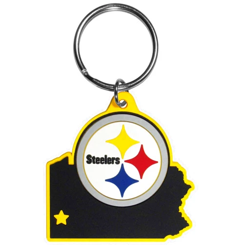Siskiyou NFL unisex-adult Home State Flexi Key Chain