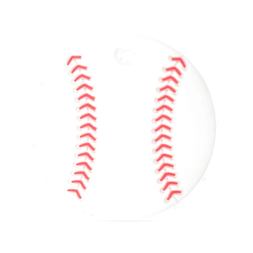 AmazingM Sports Ball Series Baby Teething Toys,Food Grade Silicone Chew Teether for 3 Months+ Infant Boy and Girl,Toddler Sensory Chewing Teether,BPA Free (Baseball)