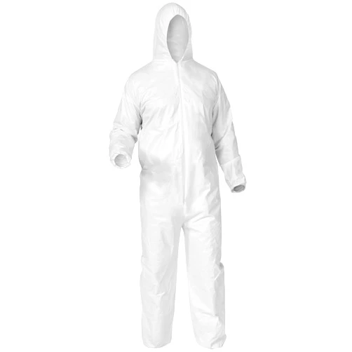 KLEENGUARD A35 Disposable Coveralls (38941), Liquid and Particle Protection, Hooded