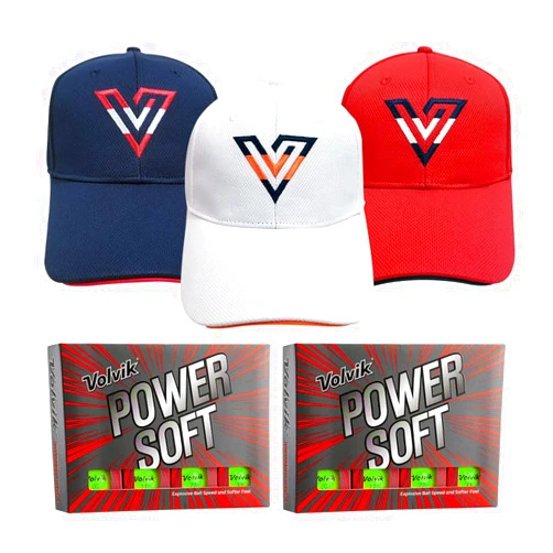 Volvik Power Soft Explosive Ball Speed Golf Balls Bundle Gift Set