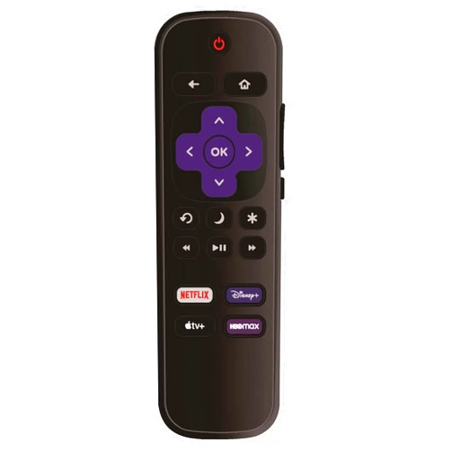 ULTRA PARTS OEM Replacement Remote Control Compatible with All Philips Roku TV Smart TVs【Only Works with Philips Roku TV, Not for Roku Stick and Roku Box】 (Netflix/Disney Plus/Apple TV+ / HBO Max)