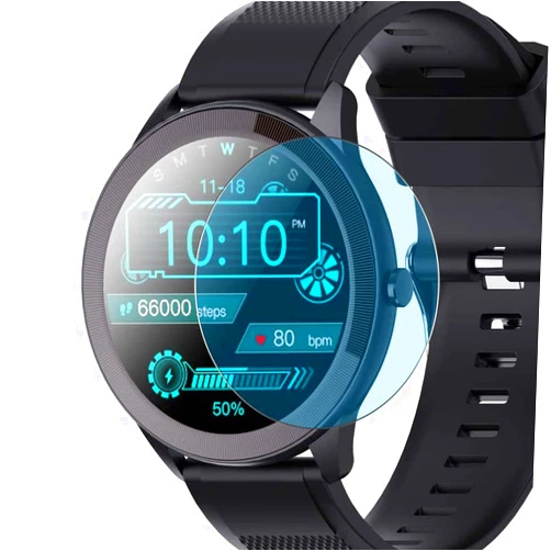 Puccy Film for SMORFIT SN93 smart watch Puccy 3 Pack Anti Blue Light Screen Protector, compatible with SMORFIT SN93 1.28