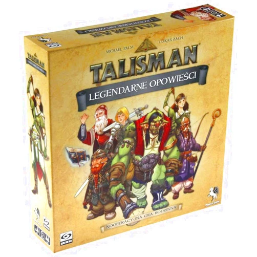 Pegasus Spiele 56100E - Talisman - Legendary Tales, Multicolor