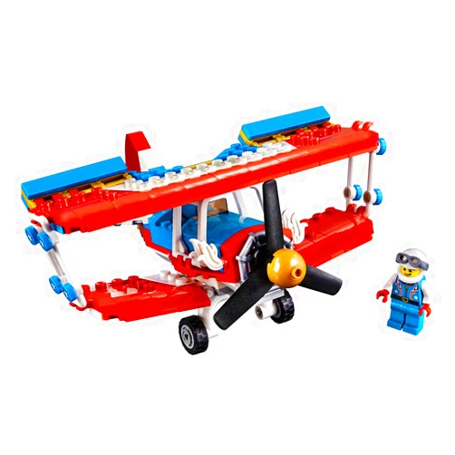 LEGO Creator 3in1 Daredevil Stunt Plane 31076 Building Kit (200 Piece)