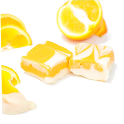 Valley Fudge & Candy Valley Fudge, Orange Cream, Fresh Artisan Fudge, Real Butter, Gourmet Candy, Half Pound Package