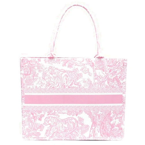 FENGJINRUHUA Fashion Luxury Tote Bag Cotton Linen Handbag Large Capacity Jacquard Retro Exquisite
