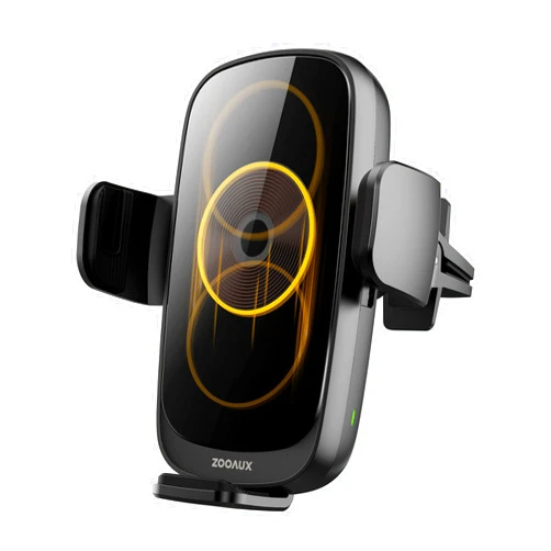 ZOOAUX [Auto-Alignment Coil Version] ZOOAUX Wireless Car Charger, 15W Auto Clamping Car Charger Mount Air Vent Charging Phone Holder for iPhone 13 12 11 Xs X 8, Samsung Galaxy Z Flip3 S22 S21 S9 Note 10, etc