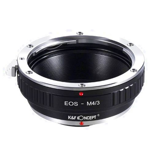 K&F Concept Lens Mount Adapter Compatible with Canon EOS (EF/EF-S) Mount Lens to M4/3 (Micro Four Thirds) MFT Olympus Pen and Panasonic Lumix Cameras