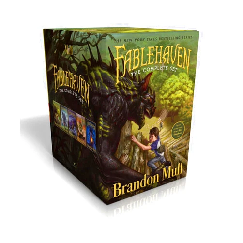 Brandon Mull,Brandon Dorman Fablehaven Complete Set (Boxed Set): Fablehaven; Rise of the Evening Star; Grip of the Shadow Plague; Secrets of the Dragon Sanctuary; Keys to the Demon Prison