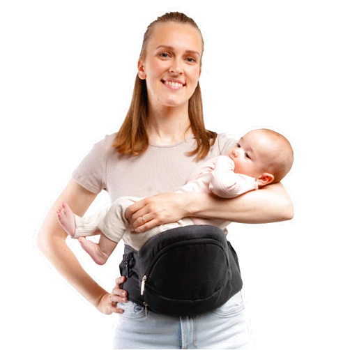 Beco Baby Carrier Beco Gemini Hip Seat Baby Carrier - 4-in-1 Easy-to-Use Baby Carrier with Adjustable Sling and Hip Seat for Newborn to Toddler (0-36 months/7-32.8 lbs)