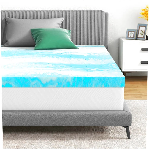 Airdown Mattress Topper, 4 Inch Gel Infused Memory Foam Mattress Topper, King